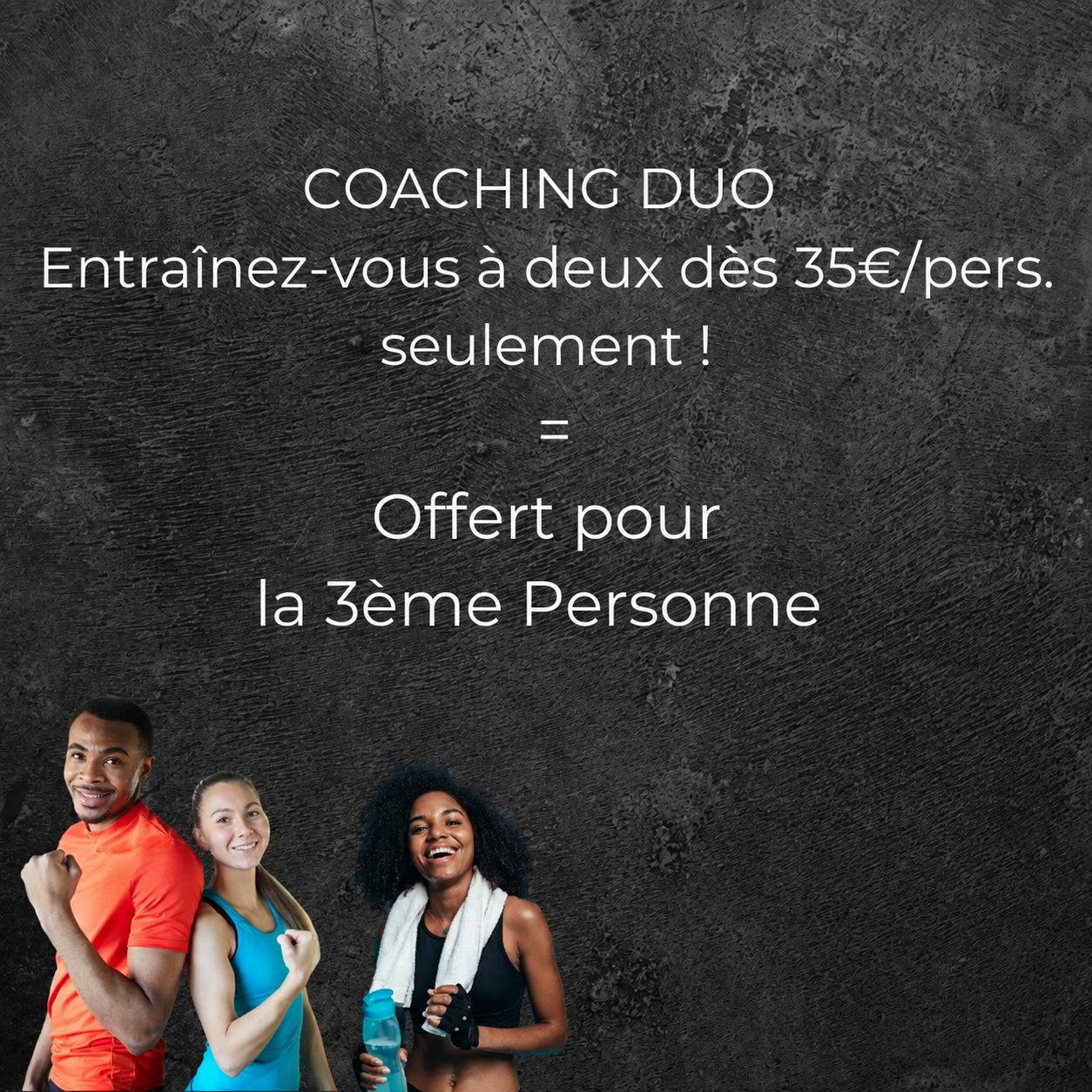 Tarifs coaching sportif 